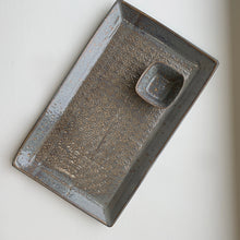 Load image into Gallery viewer, SLATE EXTRA LARGE RECTANGLE PLATTER SET IN BAROQUE