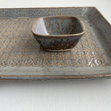 Load image into Gallery viewer, SLATE EXTRA LARGE RECTANGLE PLATTER SET IN BAROQUE