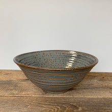 Load image into Gallery viewer, SLATE SALAD  SERVING BOWL WITH WAVES