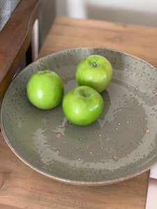 COUPE SERVING BOWL IN SLATE