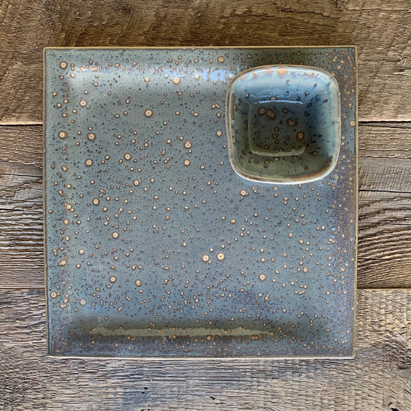 SLATE SQUARE PLATTER SET (10 3/4