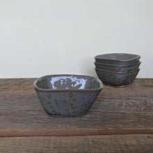 Load image into Gallery viewer, SLATE SQUARE DIP BOWL SET OF 4