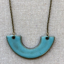 Load image into Gallery viewer, TURQUOISE LARGE SMILE NECKLACE