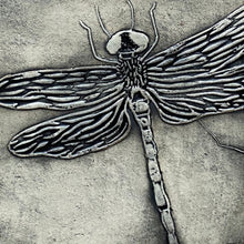 Load image into Gallery viewer, ART BLOCK WITH DRAGON FLY 004