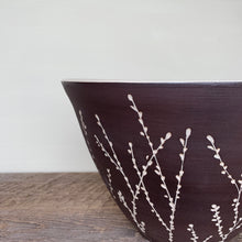 Load image into Gallery viewer, BOTANICAL SILHOUETTES TALL SERVING BOWL