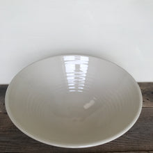 Load image into Gallery viewer, IVORY SALAD SERVING BOWL WITH CARVED BRANCHES