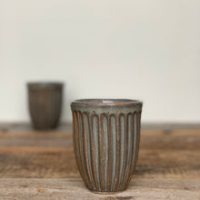 Load image into Gallery viewer, SLATE WINE CUPS WITH STRIPES (set of 4)