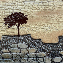 Load image into Gallery viewer, Dotti Potts Ceramic Art Hanger-Medium With Tree 007