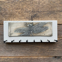 Load image into Gallery viewer, Dotti Potts Ceramic Art Hanger-Medium With Dragon Fly 004