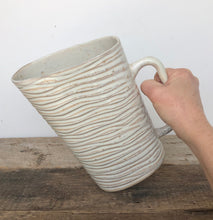Load image into Gallery viewer, OATMEAL MILK JUG IN WAVE
