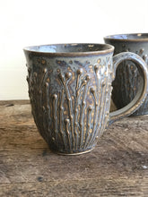 Load image into Gallery viewer, PUSSY WILLOW  MUG IN SLATE-15 OUNCES