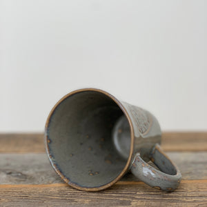 HEART MUG IN SLATE -16 OUNCES